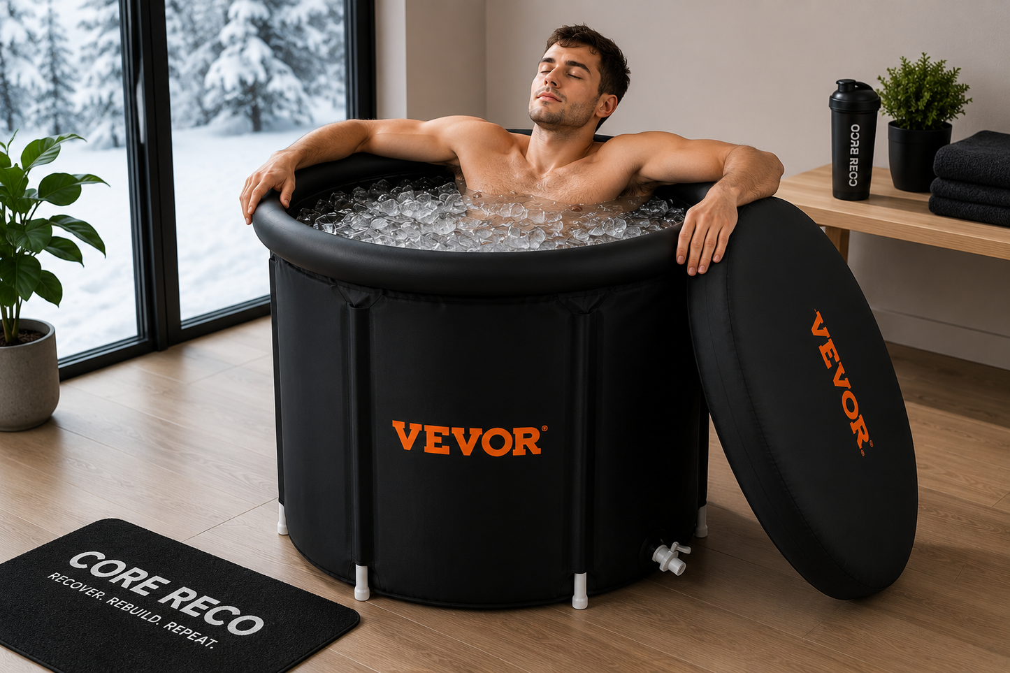Bain Froid Portable 290 L – Immersion & Récupération