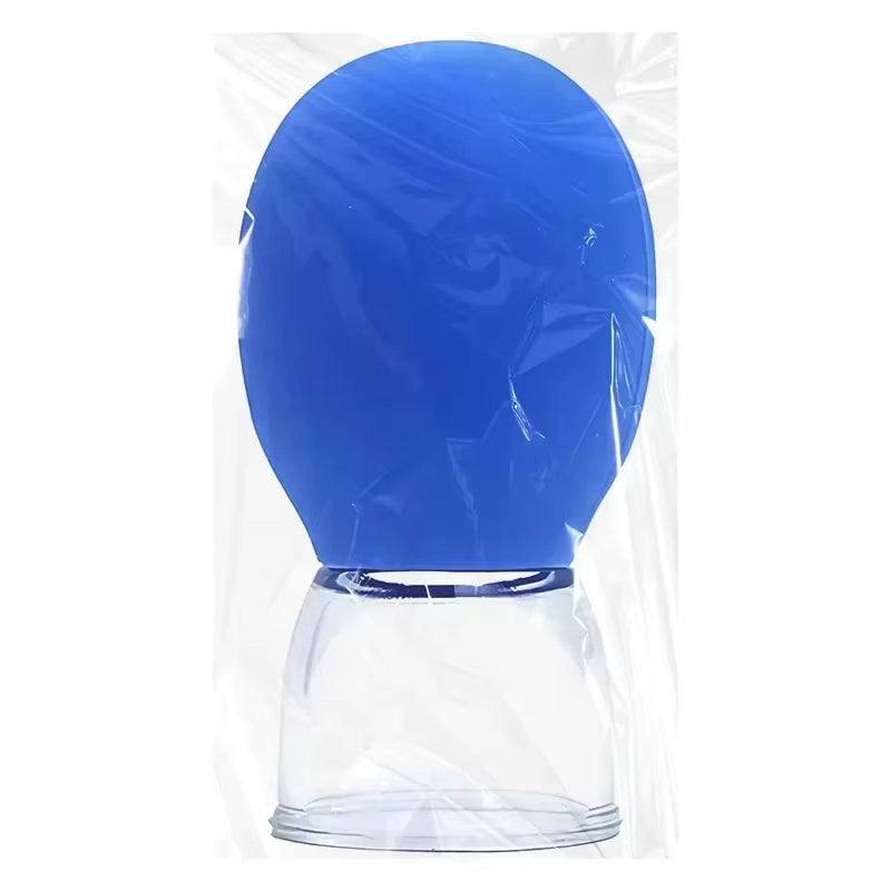Revitalize Your Skin with the Portable Silicone Cupping Massage Cup - Anti-Aging Beauty Tool for Face, Body, Neck, and Eyes